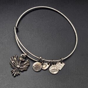 Alex and Ani Phoenix Bird Charm Bracelet Bangle